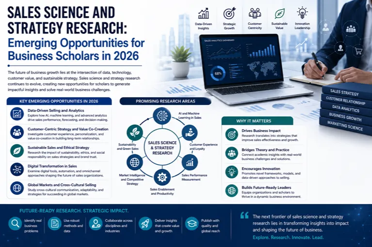Sales Science and Strategy Research: Emerging Opportunities for Business Scholars in 2026