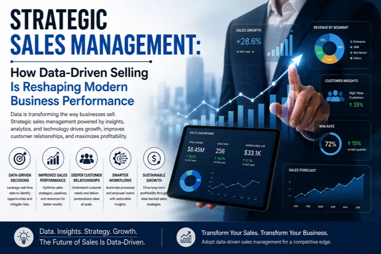 Strategic Sales Management: How Data-Driven Selling Is Reshaping Modern Business Performance
